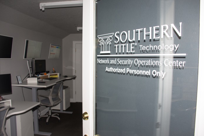 Southern Title has invested in a state-of-the-art Network & Security Operations Center to protect the integrity of our customers' personal information, prevent wire fraud, and maintain maximum safety and security at each of its locations.