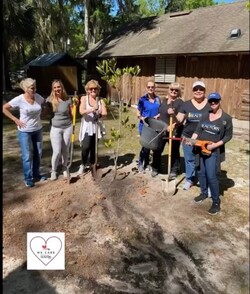 Clay County WCR Tree Planting